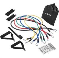 New fitness Lot- 12 pc resistance bands,