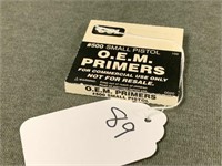 89. CCI OEM #500 Small Pistol Primers, Box of 100