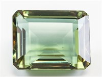 85.55ct Emerald Cut Brown to Green Alexandrite GGL
