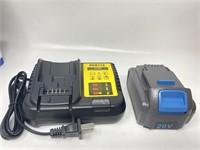 New 20V Rechargeable Battery and Charging Station
