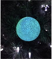 New 3 inches Color Changing led Snowball Ornament