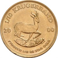 2000 South Africa Gold Krugerrand