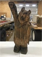 24 Inch Chainsaw Bear Art