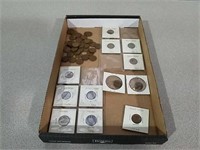 Wheat pennies various dates