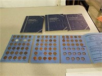 3 Liberty Head coin collector empty folders and