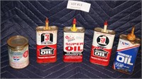 VINTAGE HOUSEHOLD OIL CANS