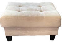 Microfiber Ottoman