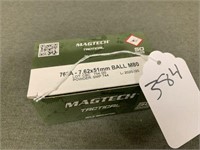 384. Mag Tech 7.26A-7.62x51mm Ball M80, 50 Rnd