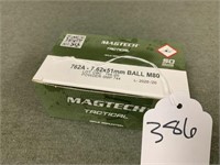386. Mag Tech 7.26A-7.62x51mm Ball M80, 50 Rnd