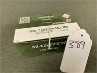 389. Mag Tech 7.26A-7.62x51mm Ball M80, 50 Rnd