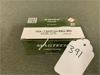 391. Mag Tech 7.26A-7.62x51mm Ball M80, 50 Rnd