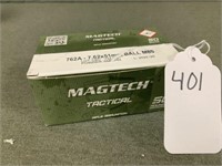 401. Mag Tech 7.26A-7.62x51mm Ball M80, 50 Rnd