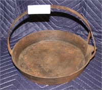 ANTIQUE FALKIRK CAST IRON GYPSY FRYING PAN