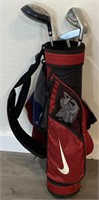 Child’s Golf Bag and Clubs