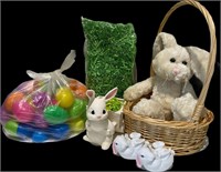Easter Basket and Decor