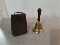 School bell and cowbell