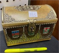 SMALL TIN CHEST