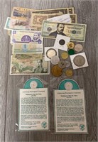 Misc Coins & Foreign Bills
