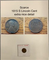 Scarce 1915-S Lincoln Cent