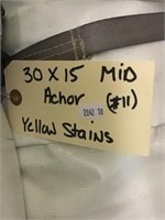 30 X 15 Anchor Middle Piece ( Yellow Stains)