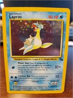 Pokemon Card Lapras Fossil HOLO NM