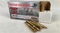 (20) Winchester SuperX 30-06 ammunition