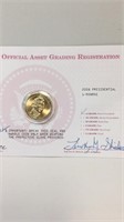 2008 Presidential 1-Monroe-A-Grade Mint Proof