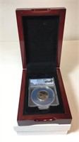 2010-D "Yellowstone" Authenticated Quarter Proof-