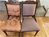 2 VINTAGE CHAIRS