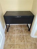 Metal file cabinet with loose