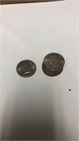 (11) Eisenhower dollars 2-71 9-72