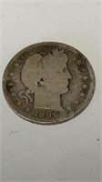 1896O Barber quarter