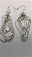 Silpada earrings-sterling