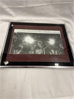 The Beatles at Candlestick Park. 11 1/2” x 9 1/2”