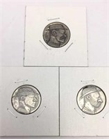 3 Hobo Nickels