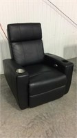 Leather Power recliner