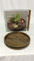 Mikasa 18 in mango wood lazy susan