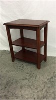 Side table  with 2 shelves