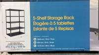 Whalen 5 shelf storage rack