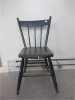 SOLID HARDWOOD CHAIR - GREAT PROJECT PIECE