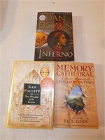 3 Softcover Reading Novels