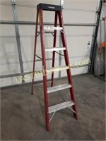 Husky 6 Ft. Fiberglass Step Ladder