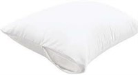 Mainstays Cotton Pillow Protector King Size White