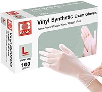 Disposable Vinyl Gloves -Large Size