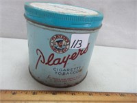 COLLECTABLE PLAYERS TOBACCO TIN