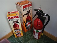 Fire extinguishers (3)