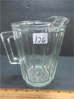 COOL VINTAGE GLASS PITCHER