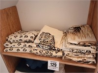Leopard print sheets, pillow cases