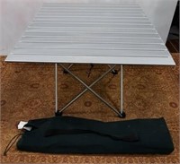 11 - PORTABLE TABLE W/CARRY BAG APPRX 32"SQ