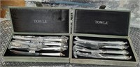 11 - ELEGANT TOWLE STEAK KNIVES IN BOXES